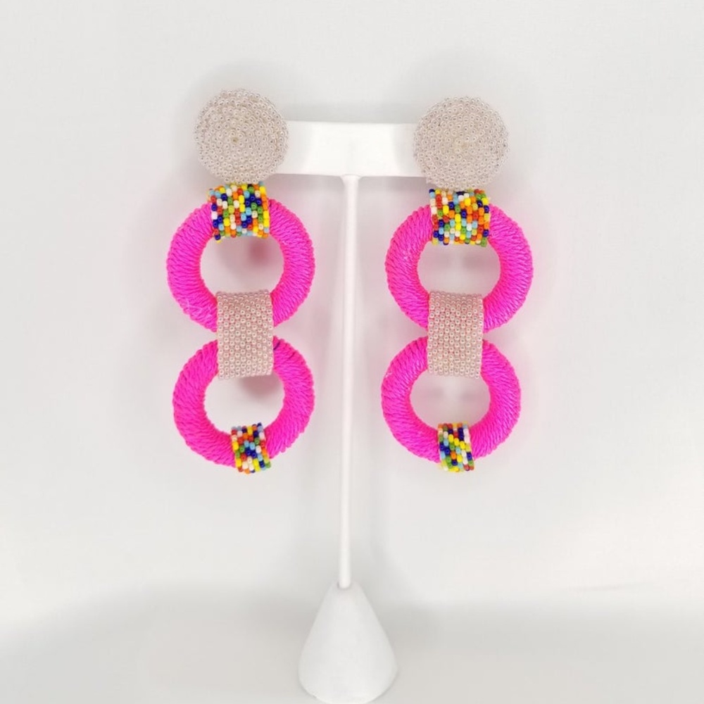 Double Circle Earrings